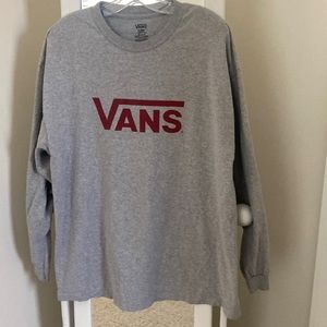 Mens Vans Long Sleeve Tshirt